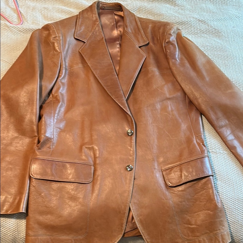 Tan Leather Jacket